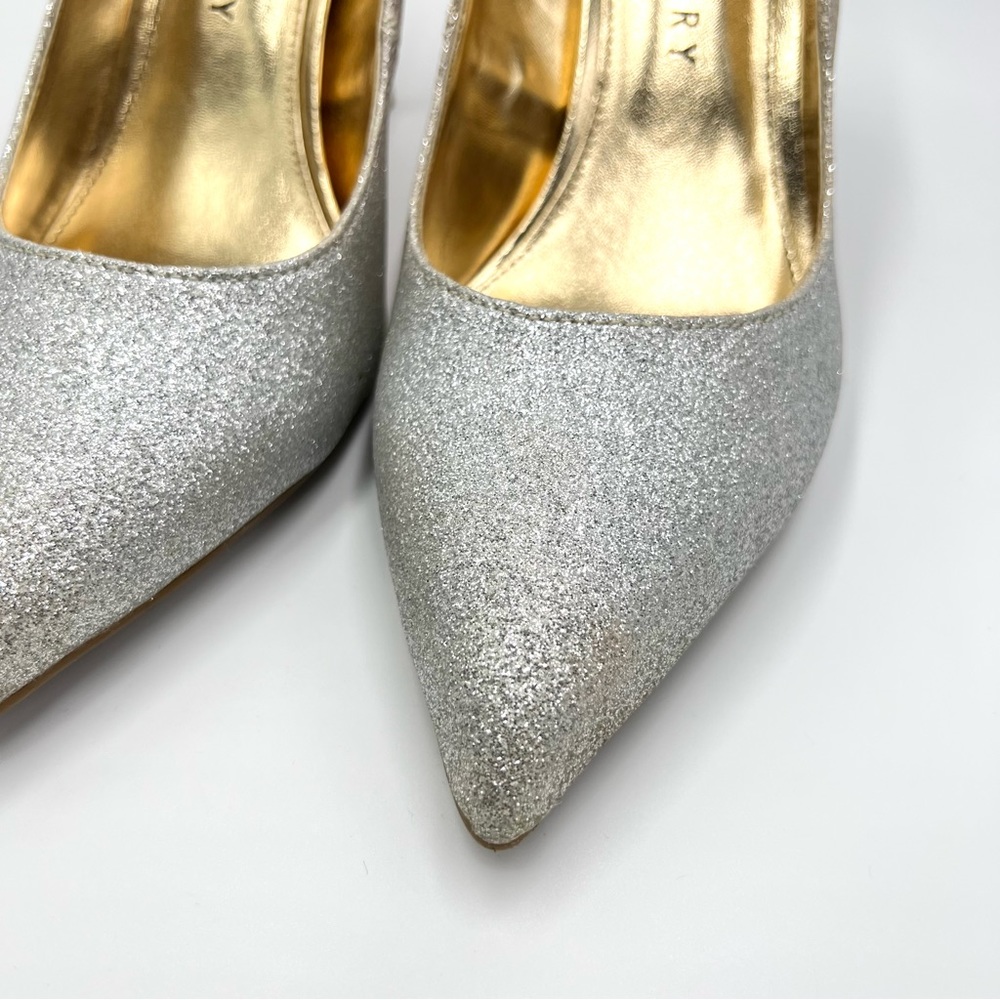 Katy Perry The Sissy Champagne Ombre Glitter Point Toe Heels Pumps Shoes 9.5 View 5